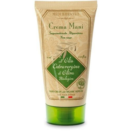 Mediterraneo Crema Mani Rankų kremas su organiniu alyvuogių alieju,300ml ERBORISTICA - 1