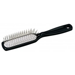 Hair brush 210 x 31 mm with black plastic handle KELLER - 1
