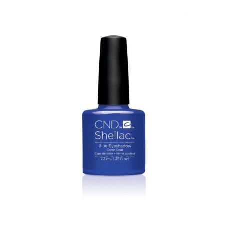 Shellac nail polish - BLUE EYESHADOW CND - 1