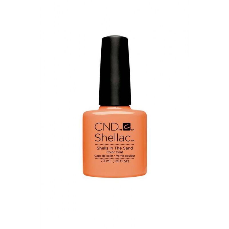 Shellac nail polish - SHELLS IN THE SAND CND - 1
