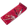 MANICURE SET KROKO, RED, 5PCS. Solingen - 1