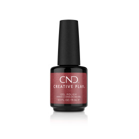 CREATIVE PLAY GEL POLISH -  RED RUSH CND - 1