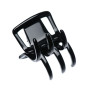 Small size regular shape hair jaw clip in Black Kosmart - 2