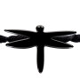 Medium size dragonfly shape hair elastic with decoration in Black Kosmart - 2