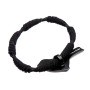 Medium size bird shape hair elastic with decoration in Black Kosmart - 2