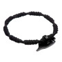 Small size fish shape hair elastic with decoration in Black Kosmart - 1