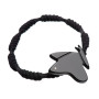 Small size butterfly shape hair elastic with decoration in Black Kosmart - 1