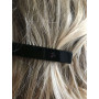 Medium size rectangular shape Alligator hair clip in Black Kosmart - 5