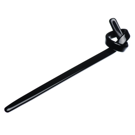 Medium size knot shape hair stick in Black Kosmart - 1