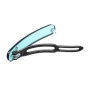 Small size rectangular shape Hair clip in Transparent green Kosmart - 3