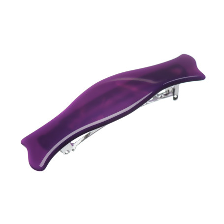 Medium size special ornament hair barrette in Violet Kosmart - 1