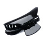 Large size regular shape hair jaw clip in Black Kosmart - 2