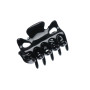 Small size regular shape hair jaw clip in Black Kosmart - 1