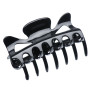 Medium size regular shape hair jaw clip in Black Kosmart - 1