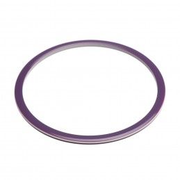 Medium size round shape Bracelet in Violet and ivory Kosmart - 1