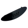 Medium size oval shape Hair barrette in Black Kosmart - 2