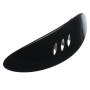 Large size oval shape Hair barrette in Black Kosmart - 2