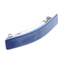 Medium size rectangular shape Hair barrette in Blue and white Kosmart - 2