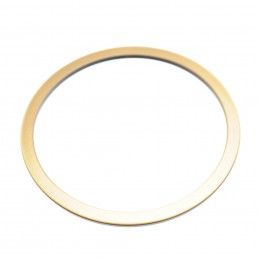 Medium size round shape Bracelet in Dark brown demi and gold Kosmart - 2