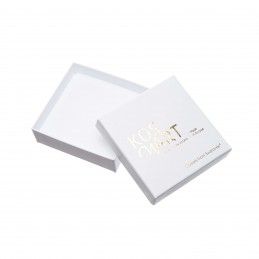 Medium size square shape Gift box in White Kosmart - 1