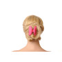 Medium size regular shape Hair claw clip in Pink Kosmart - 5