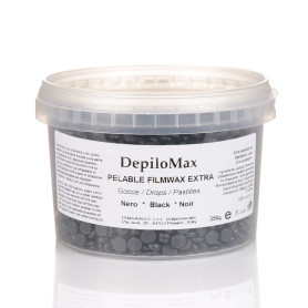 FILMWAX WAX FILMAX BLACK DROPS, 350 g PVC JAR DIM - 1