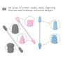 White reusable silicone cotton swabs Comwell.pro - 5