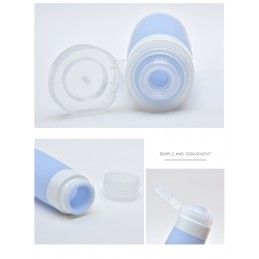 Warm grey reusable silicone container for cosmetic Comwell.pro - 9