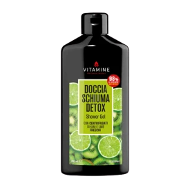 Vitamine  Detox Shower gel Kiwi and Lime 400ml ERBORISTICA - 1