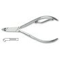 Cuticle nipper, stainless steel, size 10cm, blades 5mm Kiepe - 1