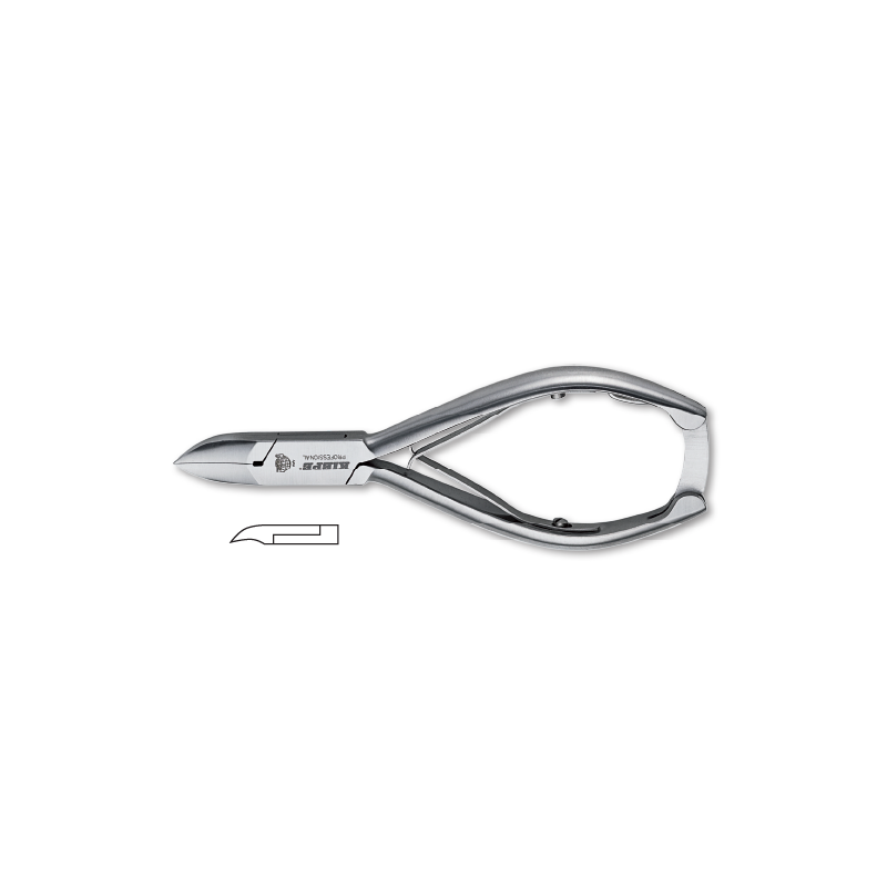 Nail nipper for thick damage nailes, stainless steel, size 13cm Kiepe - 1