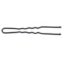 HAIR PINS WAVED BLACK 75mm, 500gr