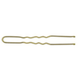 HAIR PINS WAVED BLONDE 75mm, 500gr