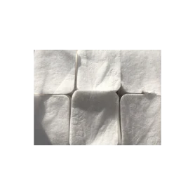 Rectangular cosmetic cotton pads