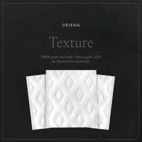 Orjena Premium Embo Cotton Puff, 100pcs