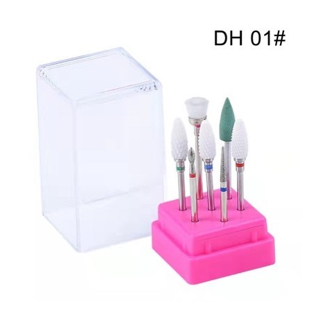 Nail Drill Bits Set 11pcs 3/32in Ceramic Tungsten Carbide Nail Drill Bit  Diamond Cuticle Electric Nail File Bits For Acrylic Nails With 75Pcs Nail  Sanding Bands(80 120 180) For Manicures and Pedicures