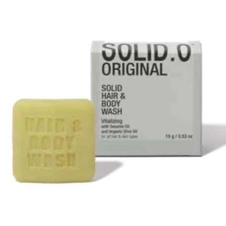 Solid.O Hair and Body Wash, 15g