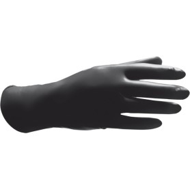 Reusable Gloves BLACK TOUCH, L, 10PCS