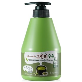 Kwailnara Green Tea Milk Body Cleanser, 560ml