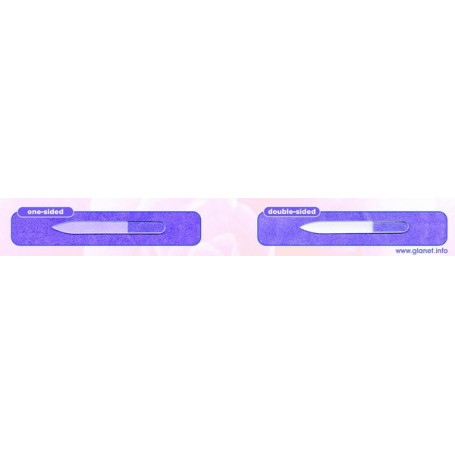 Glass file, 13.5cm, 2mm. Millennium - 1