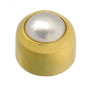 24 CT Gold Plate Studs Caflon - 1