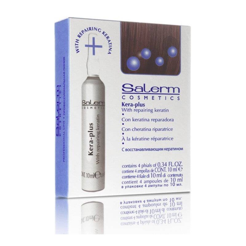 For frequent use with heat based straightening tools Salerm - 1