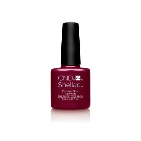 Shellac nail polish - CRIMSON SASH CND - 1