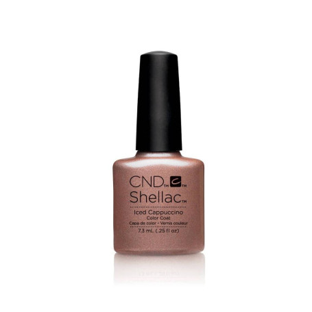 Shellac nail polish - ICED CAPPUCCINO CND - 1