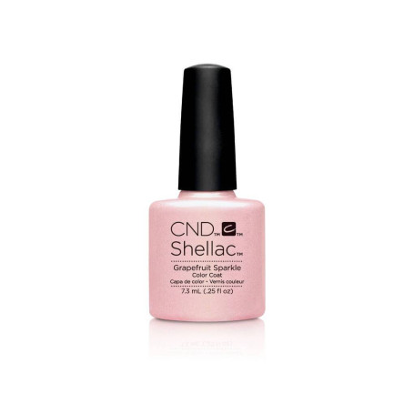 Shellac nail polish - GRAPEFRUIT SPARKLE CND - 1