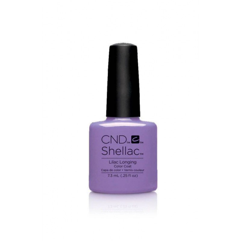 Shellac nail polish - LILAC LONGING CND - 1