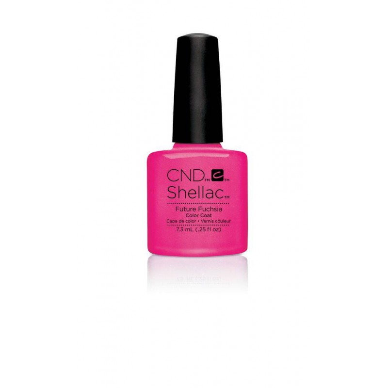 Shellac nail polish - FUTURE FUCHSIA CND - 1